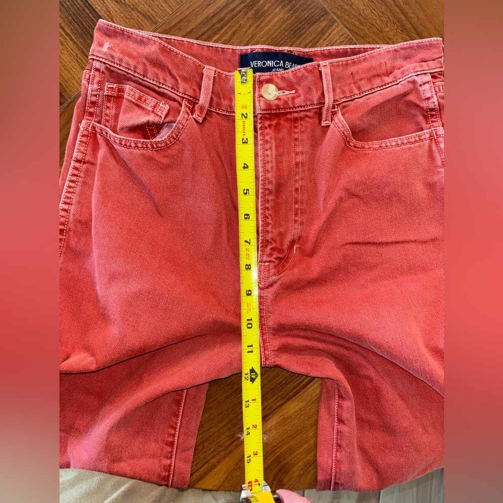 Veronica Beard Taylor Cropped Wide-Leg Jean 28 - Picture 11 of 13